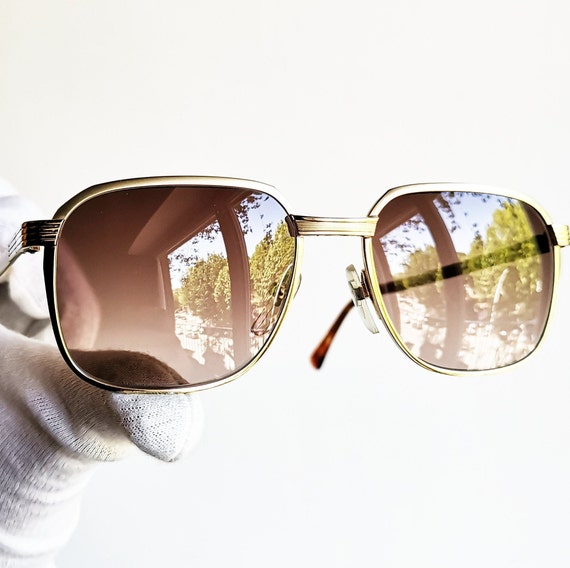 CITIZEN TITAN vintage sunglasses rare square avia… - image 3