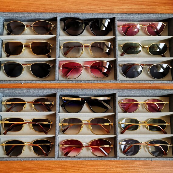 GERALD GENTA gold plated filled sunglasses vintag… - image 8