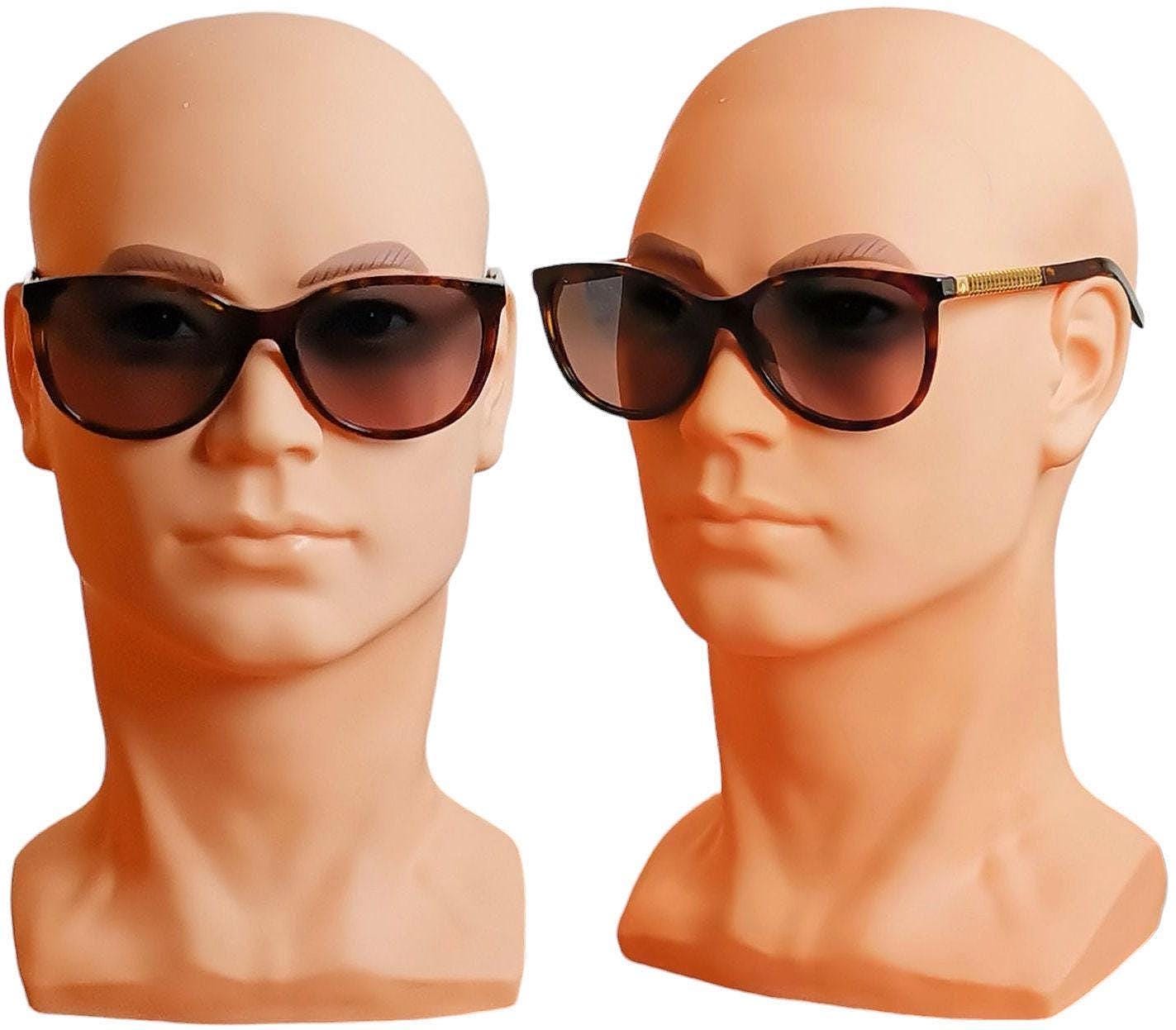 ROLEX Sunglasses vintage  engraved gold plated crown browline temple oval ROLEX Sunglasses Vintage Gold Crown Tortoise Brown 1000/S  main image 3