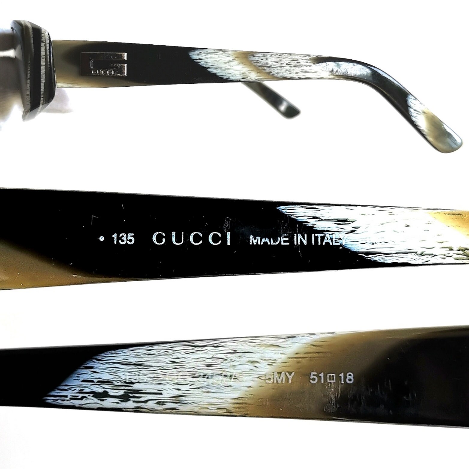 Gucci glasses real hot sale