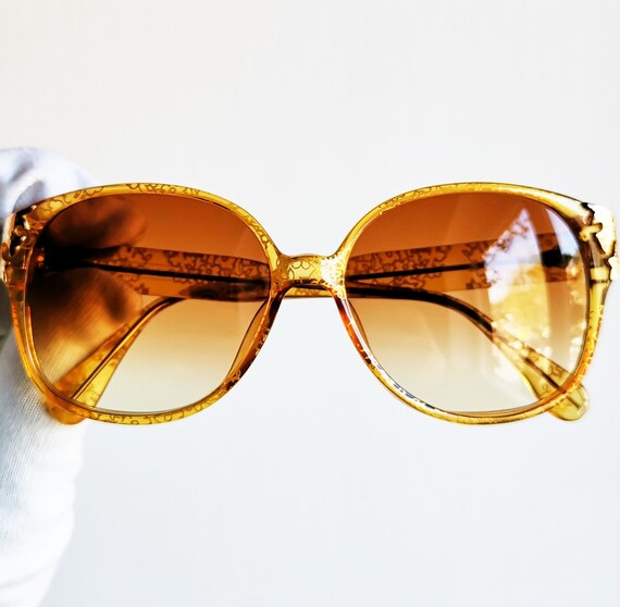 CHRISTIAN LACROIX vintage sunglasses rare square … - image 2