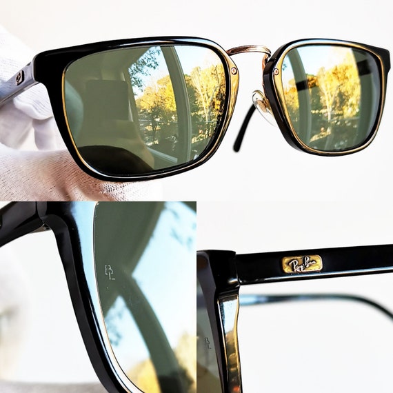 Ray Ban Bausch&Lomb Sunglasses W0928 vintage squa… - image 3
