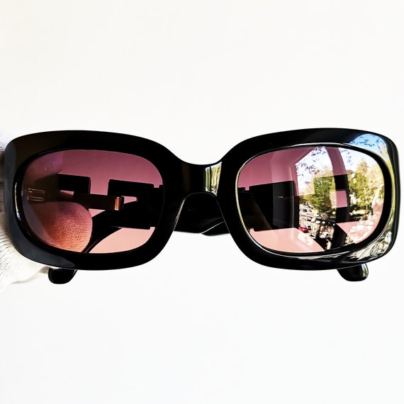 KARL LAGERFELD vintage sunglasses rare oval squar… - image 3