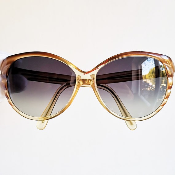 EMILIO PUCCI round sunglasses rare cateye squared… - image 7