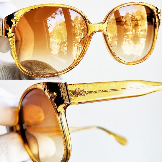 CHRISTIAN LACROIX vintage sunglasses rare square … - image 3