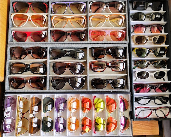 OLIVER PEOPLES Sunglasses OP-47 Round Titanium Silver Vintage