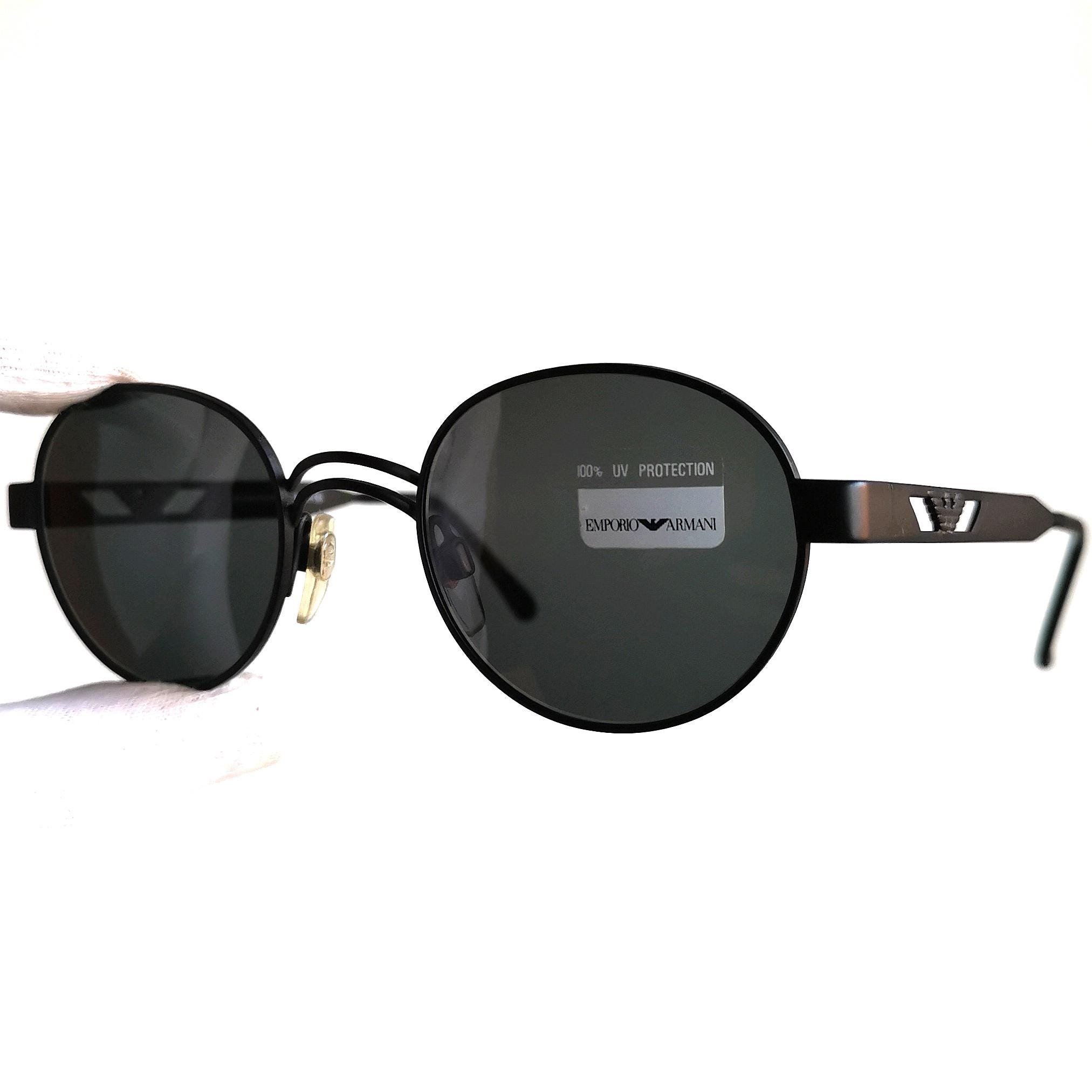 Vintage emporio armani sunglasses - Etsy 日本