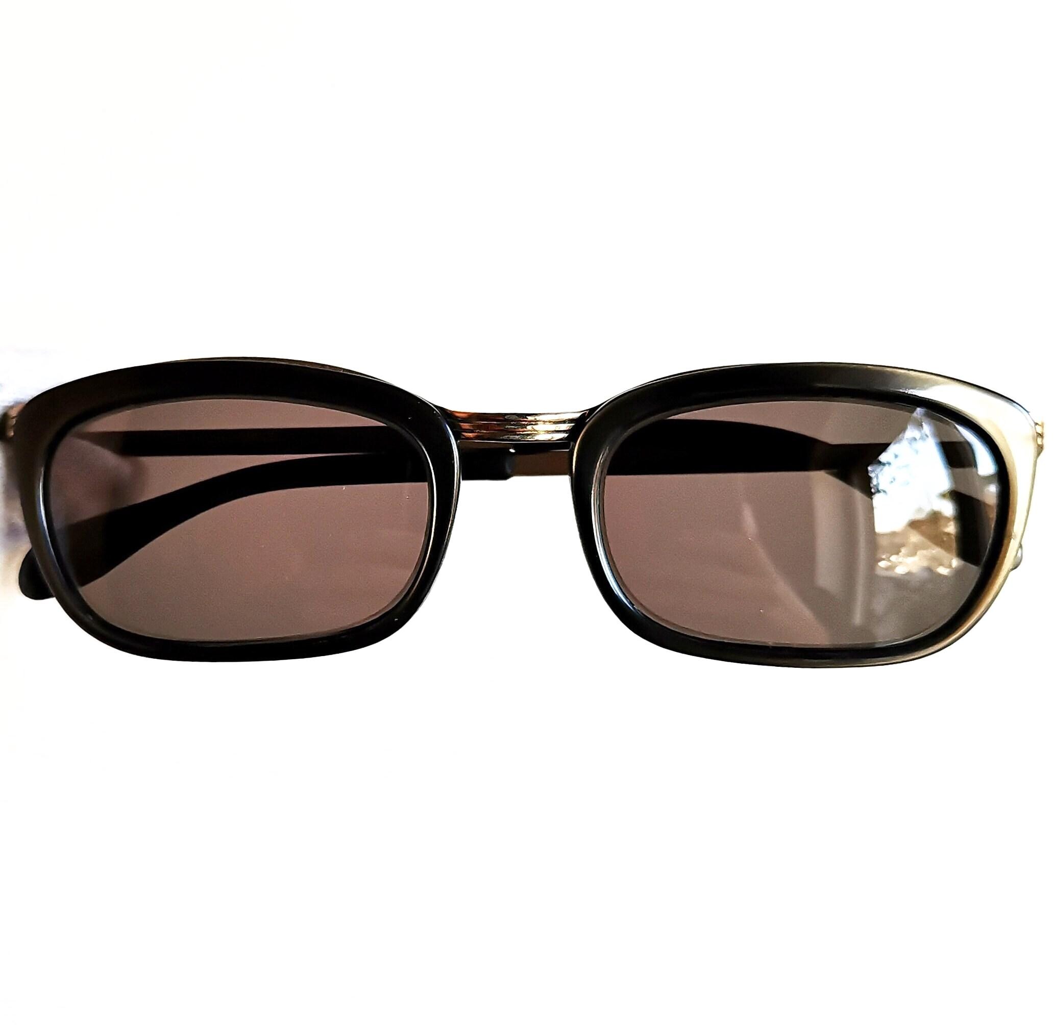 METZLER 12k GOLD SUNGLASSES   plated small oval vintage gray metallic english browline rectangular tiny frame Migos Rihanna 70s