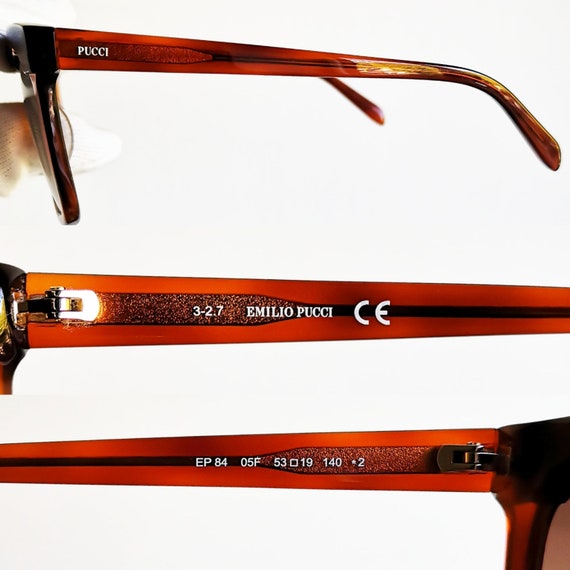 EMILIO PUCCI square sunglasses rare oversize mask… - image 4