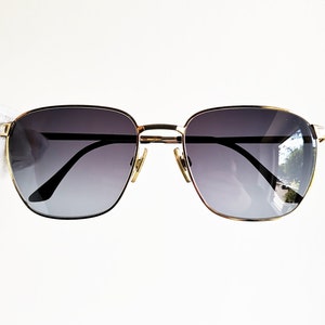 YVES SAINT LAURENT occhiali da sole vintage Ysl rari oro argento quadrati aviatore 4009 cornice Tupac Migos 2Chainz Rihanna Lady Gaga nuova lente grigia anni ’90