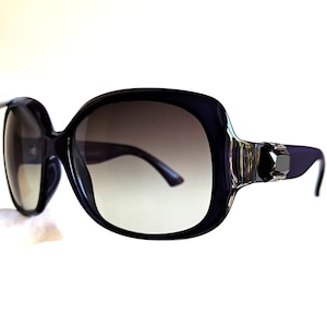 FENDI Sonnenbrille lila Maske oversize silber FF Logo schwarz Strass Gemme vintage FF5036R Gestell Rihanna Kylie Jenner Bella Hadid y2k