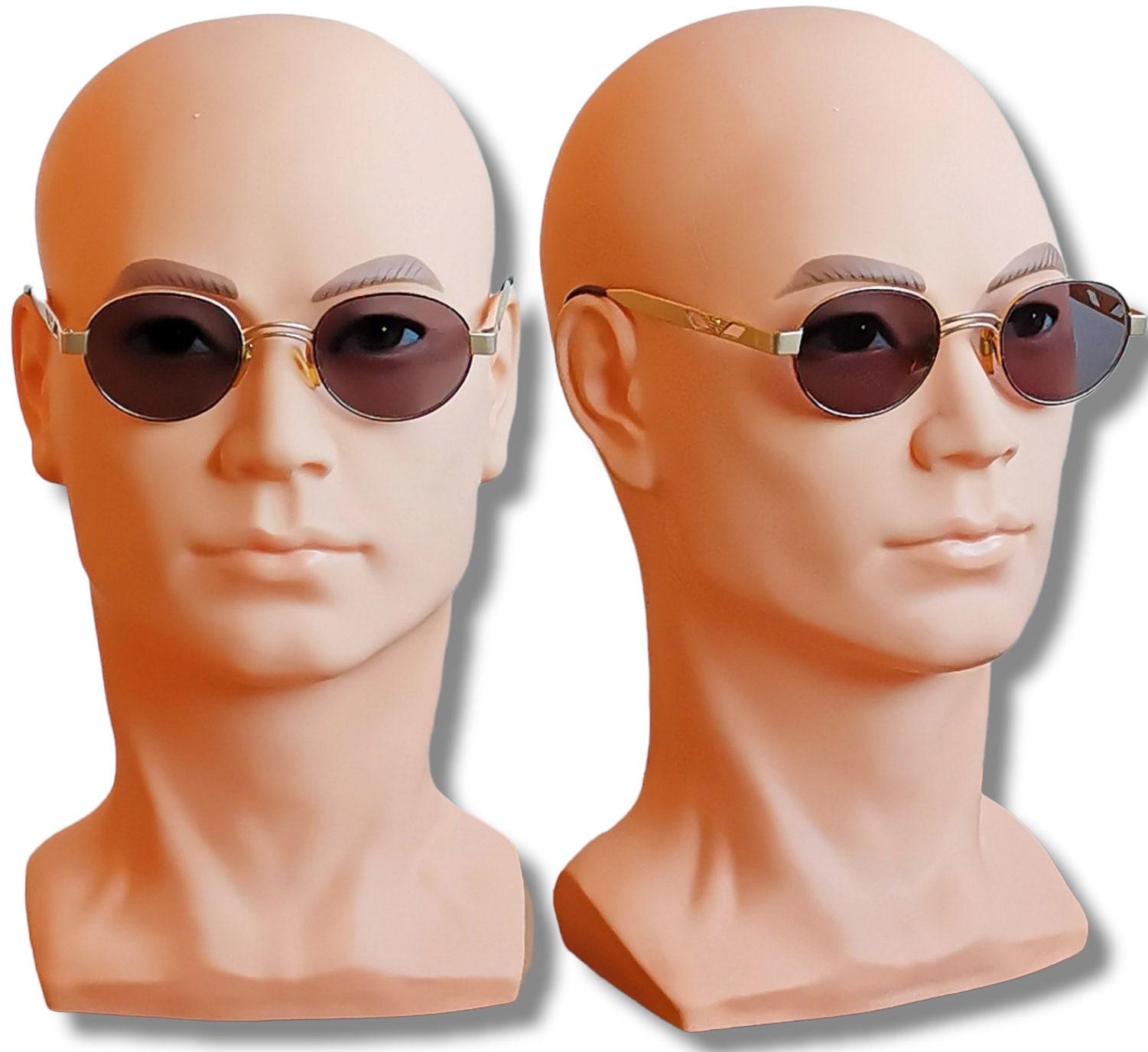 90s giorgio armani arch sunglasses 鼈甲 ARMANI Vintage Sunglasses Rare Oval Round Gold Eagle Giorgio