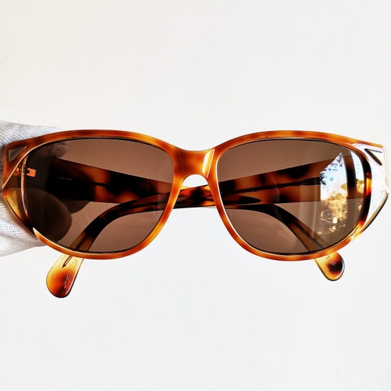 FENDI vintage sunglasses tortoise brown gold aviator … - Gem display picture 1