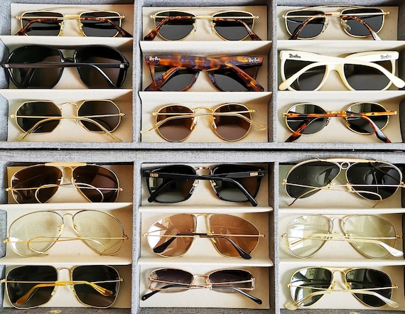 RAY BAN W2830 Vintage Sunglasses Square Frame Bausch&lomb BL