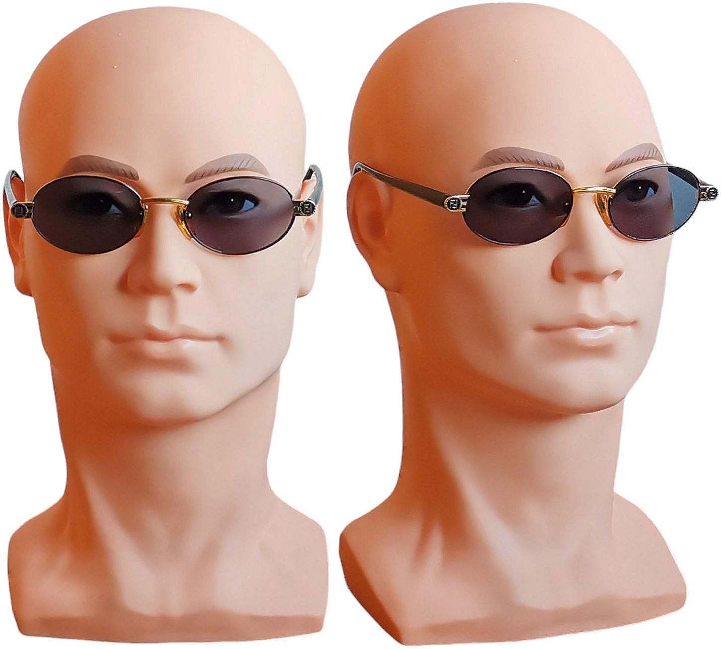 小物 FENDI Side Logo Oval Sunglasses y2k $_57.JPG?set_id=880000500F