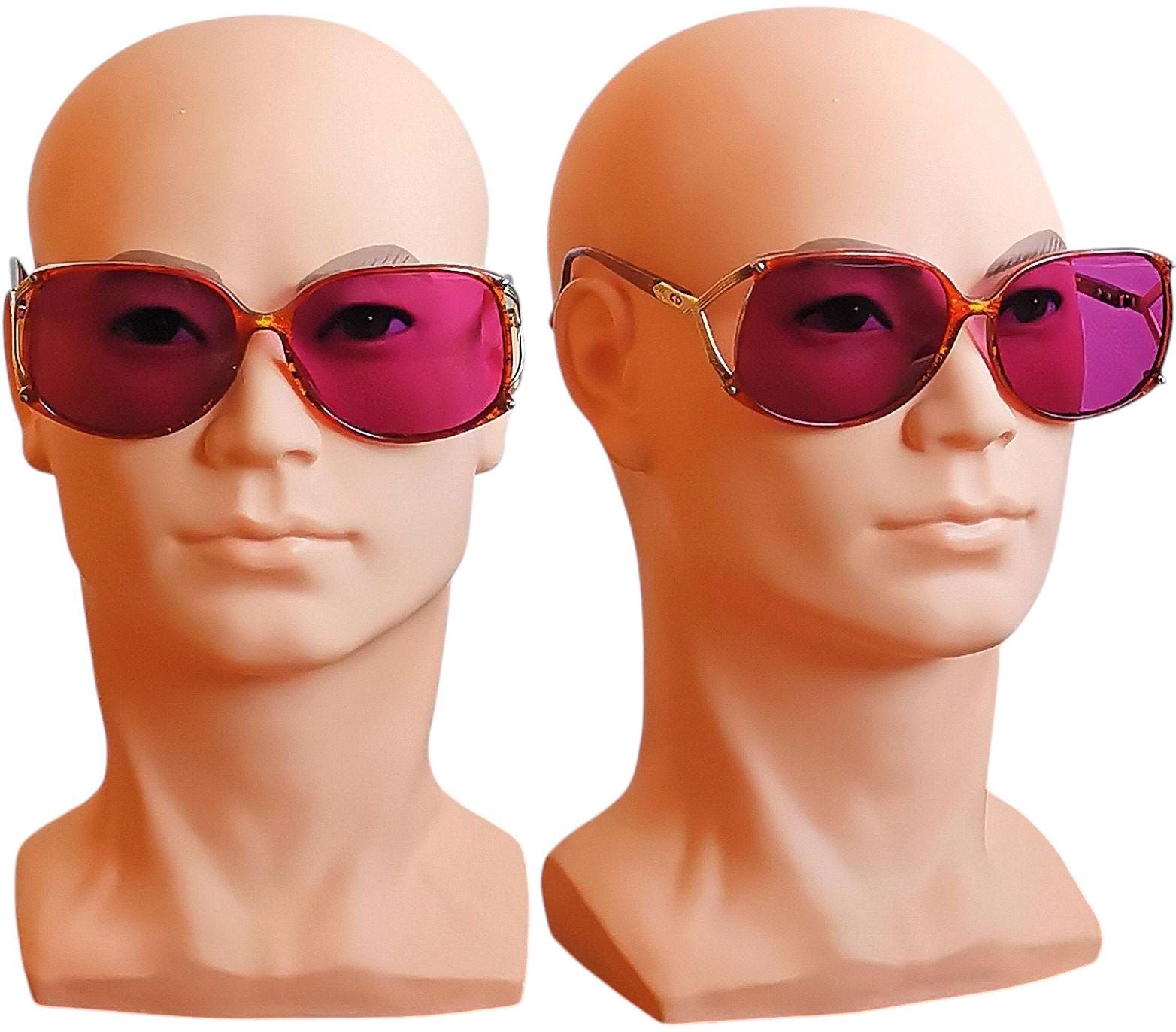 VINTAGE CHRISTIAN DIOR 2496 PRESCRIPTION SUNGLASSES Vintage Christian Dior Round 2496 11 Sunglasses main image 4