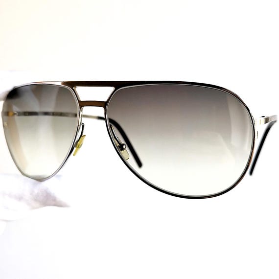 DIOR Aviator Vintage Sunglasses Silver Pilot Drop Sun Shape DIOR Aviator Vintage Sunglasses Silver Pilot Drop Sun Shape