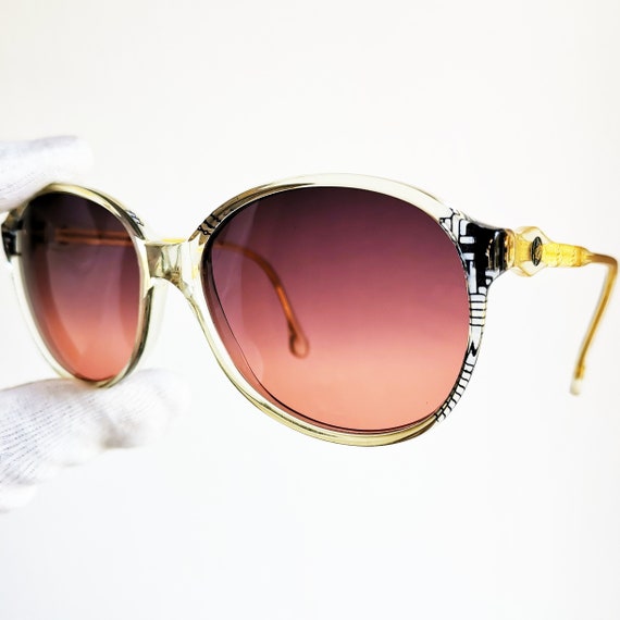 Christopher D DUNHILL vintage sunglasses rare gol… - image 2