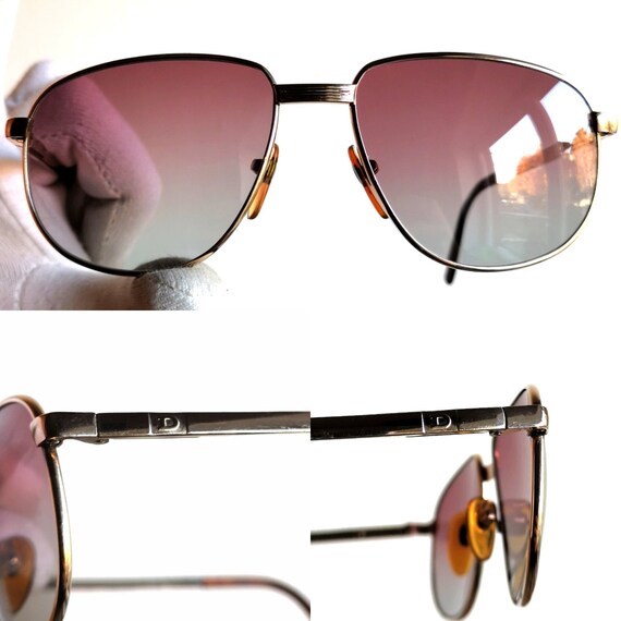 DESIL 14KT rolled GOLD vintage sunglasses rare pl… - image 3