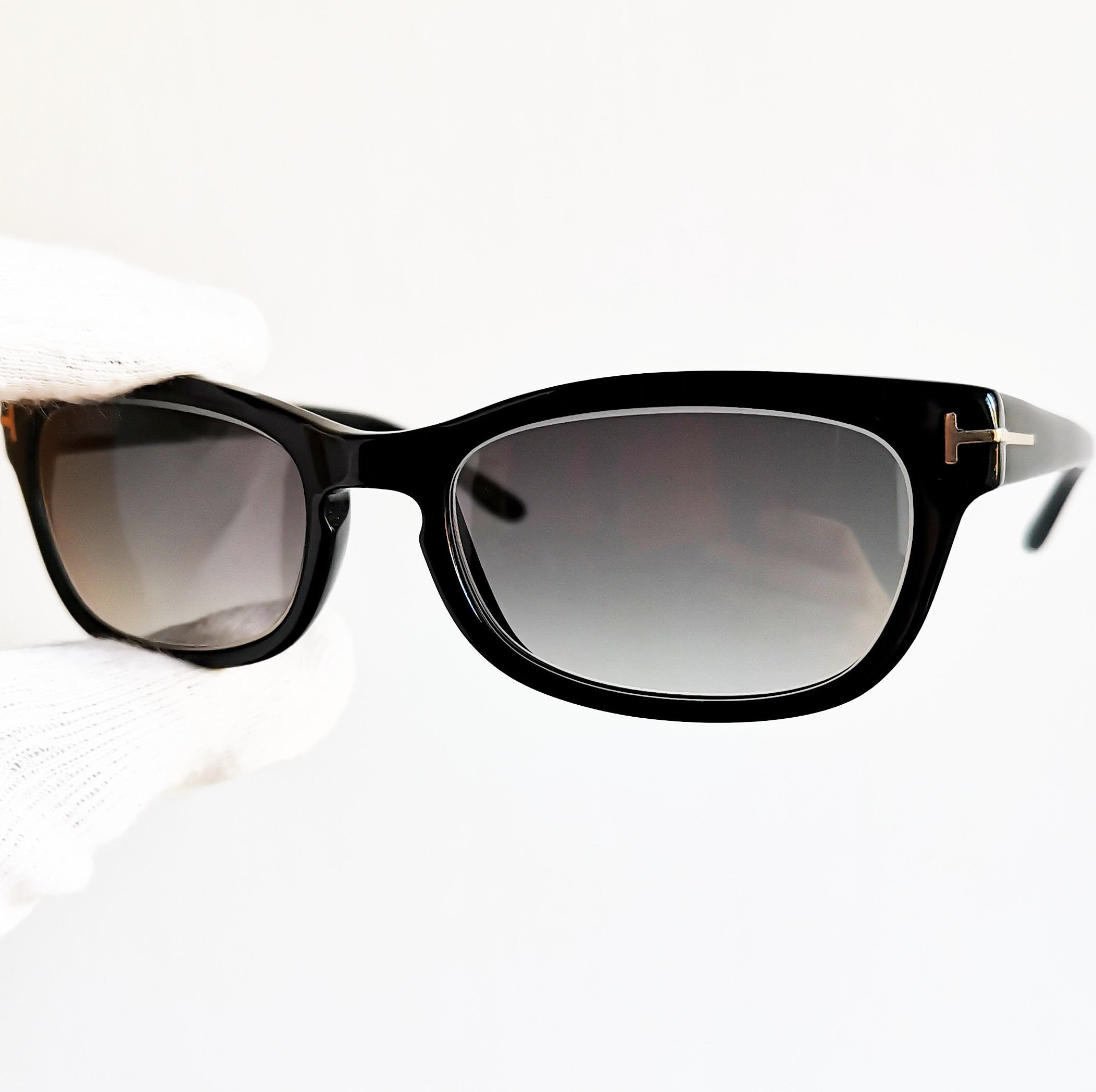 TOM FORD Vintage Sunglasses Rare Oval Square Rectangular Black -   Denmark