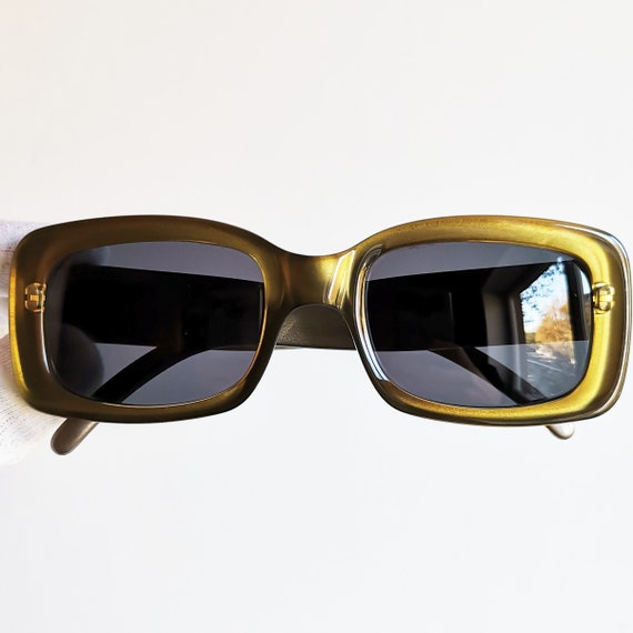 GUCCI vintage sunglasses rare square 