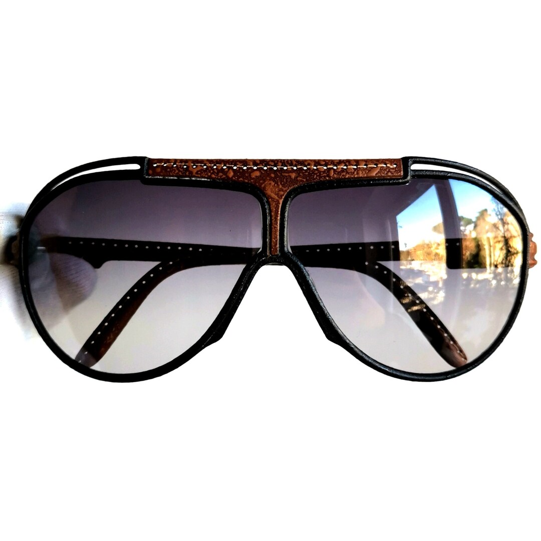YVES SAINT LAURENT Aviator Sunglasses Vintage Ysl 8359 Black YVES SAINT LAURENT Aviator Sunglasses Vintage Ysl 8359 Black