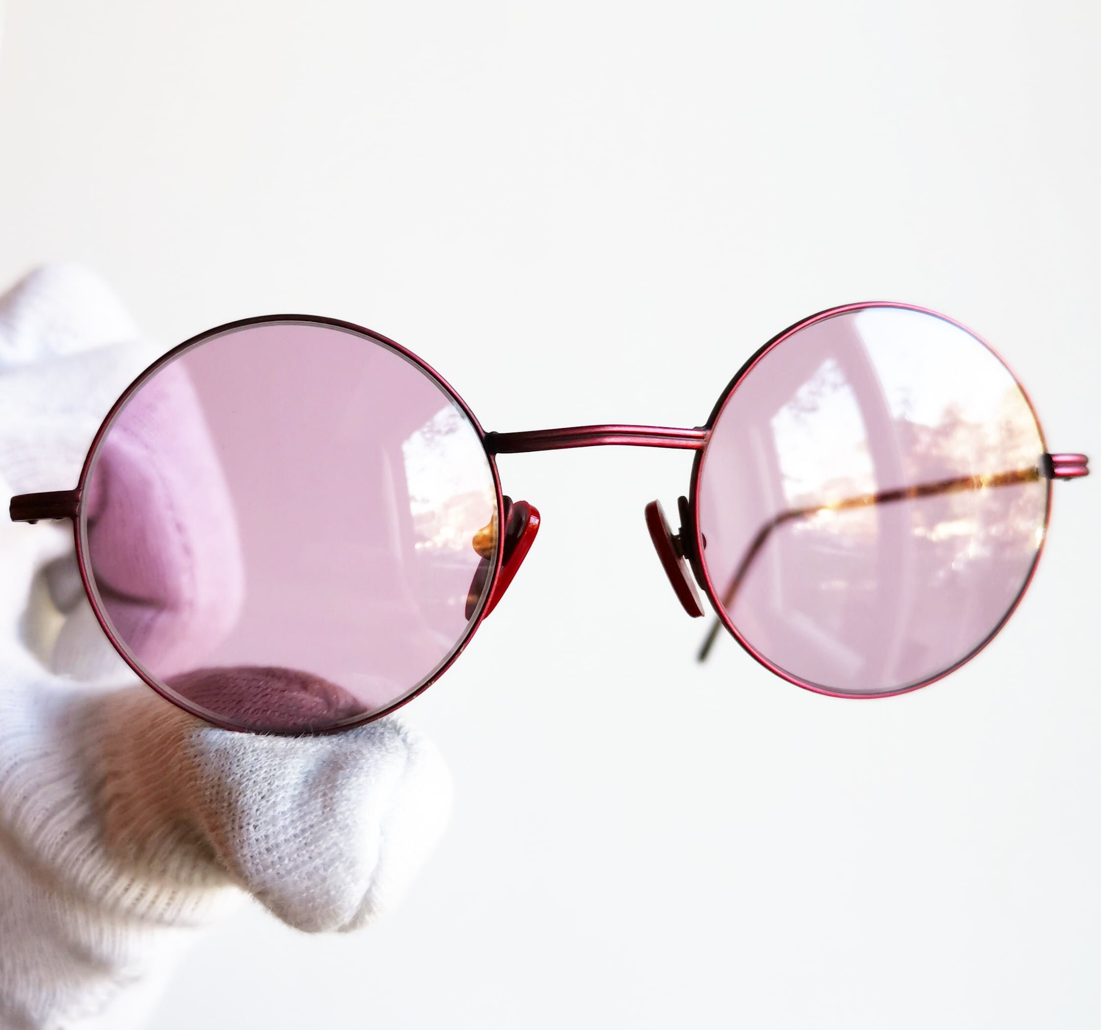 ? VINTAGE LAVENDAR/PINK LOZZA DEADSTOCK SUNGLASSES, RARE & UNIQUE ? Hot people keep walking into the store and trying on KABO main image 3