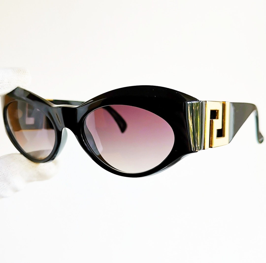 Versace Black 4156-B Jewel Greek Key Sunglasses Versace | Accessories | Versace Black 456b Jewel Greek Key  main image 4