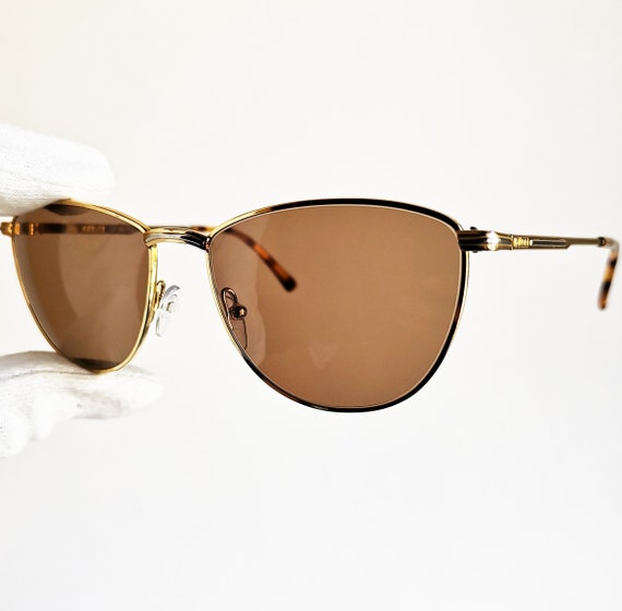 Gucci AUTHENTIC Vintage 90s GG 1260/S Oval Tortoise Minimalist Sunglasses 57243512-1_2.jpg main image 2