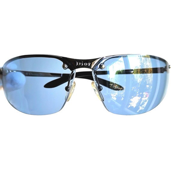 DIOR Faster vintage sunglasses rare silver frame … - image 2
