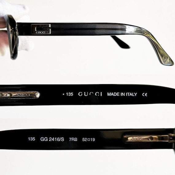 GUCCI vintage sunglasses rare sideral blue  GG241… - image 4