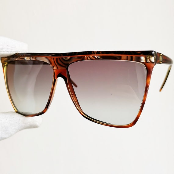 LAURA BIAGIOTTI Vintage sunglasses rare square ma… - image 2