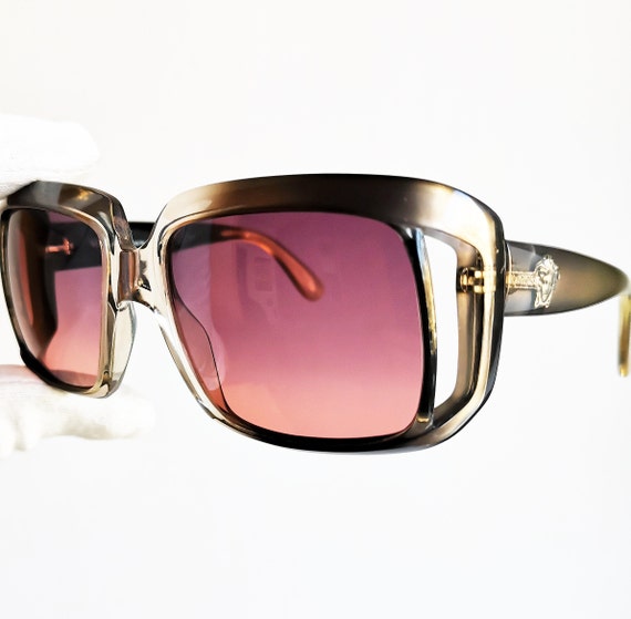 Versace Sunglasses VE2250 14871A Gold violet Woman | eBay