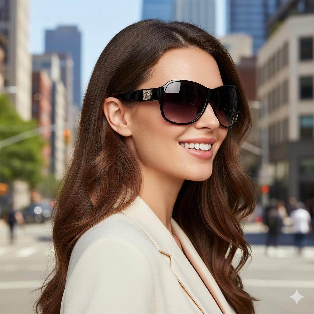 Chanel Rhinestone Sunglasses - Etsy