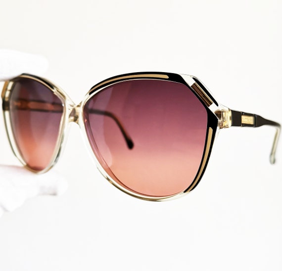 COURREGES vintage sunglasses rare oval cateye mas… - image 2