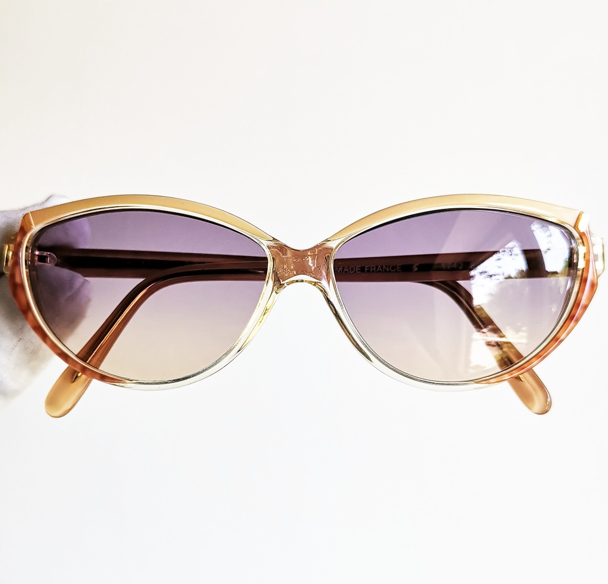 NINA RICCI ヴィンテージサングラス 希少 オーバル 新品