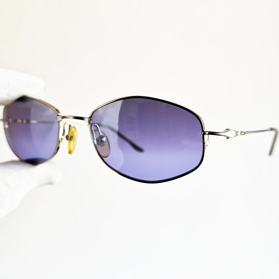 DIOR vintage Sunglasses rare small hexagon diamon… - image 2