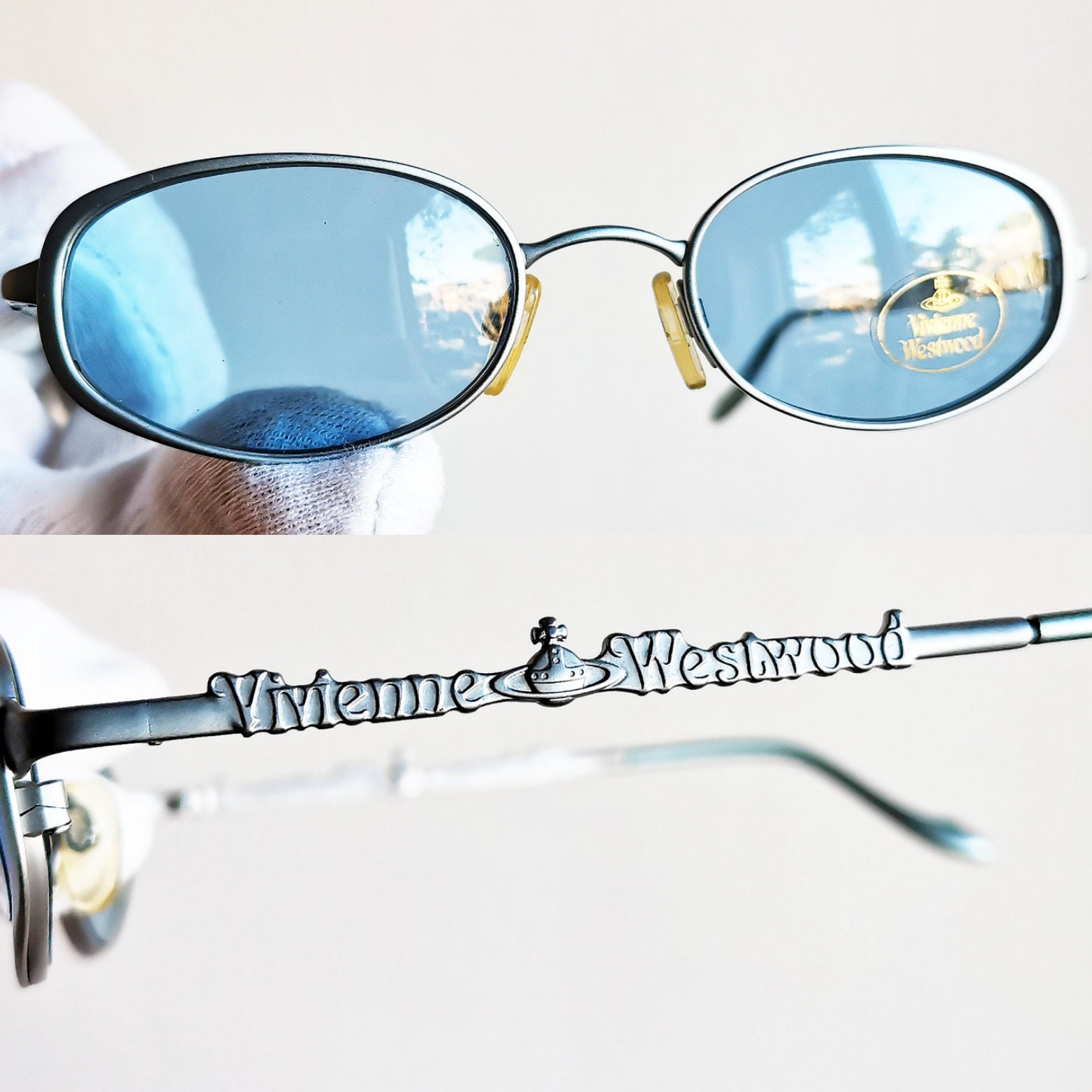 Shop Vivienne Westwood Heart Street Style Sunglasses by Nimin