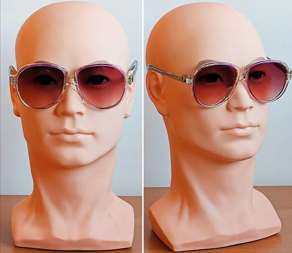 【70's】Yves Saint Laurent Sunglasses SUNGLASSES YSL YVES SAINT LAURENT 7777 VINTAGE 70s FRANCE