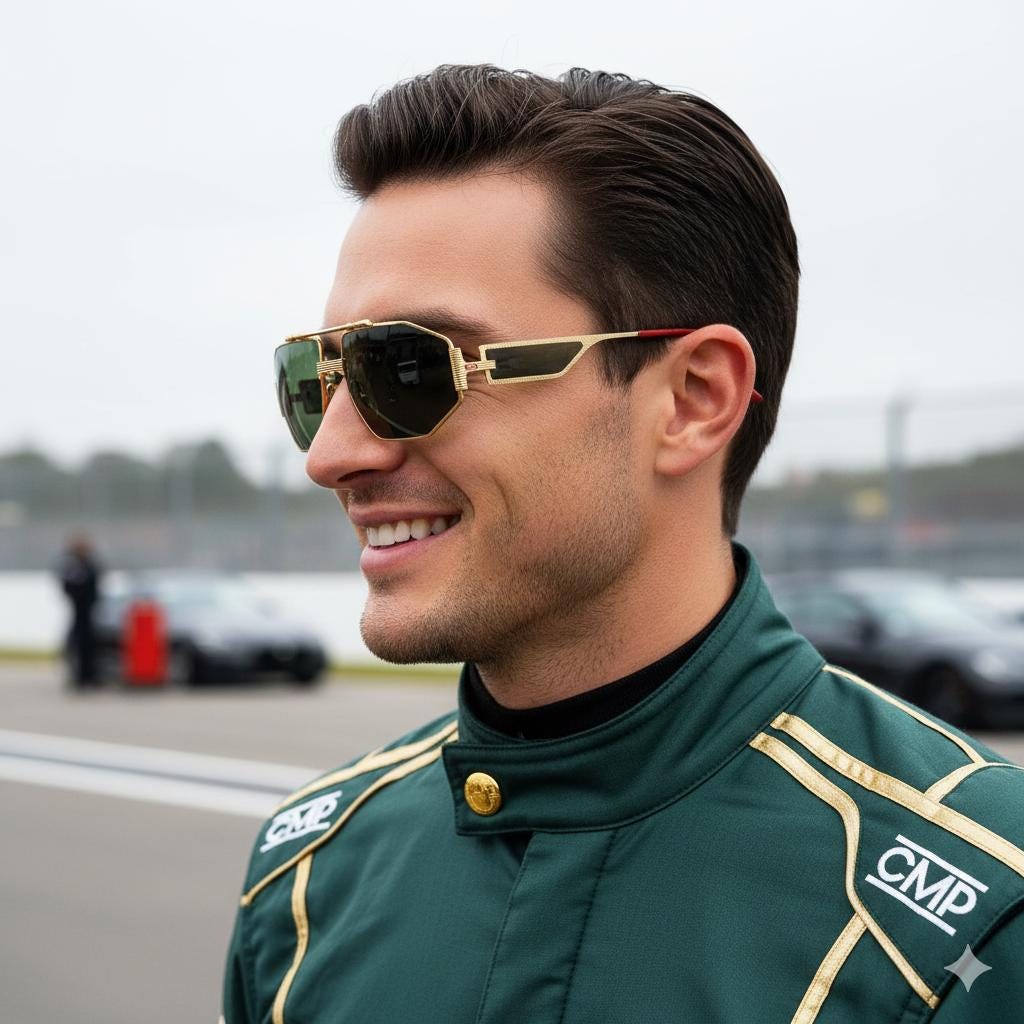 CHRISTIAN DIOR Monsieur 2427 Vintage Sunglasses Square Aviator