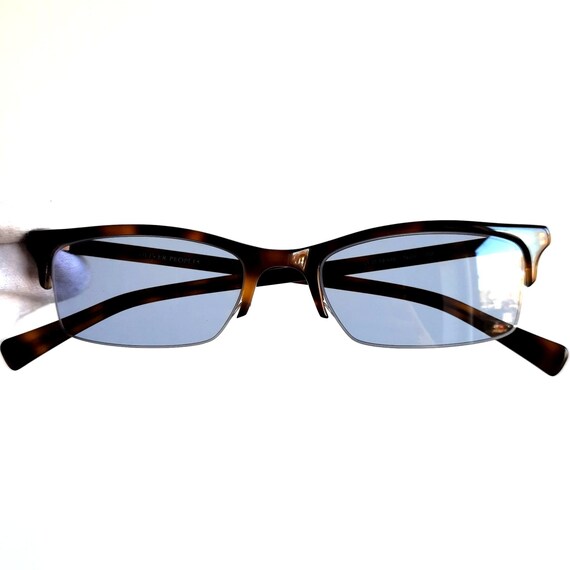 OLIVER PEOPLES Sunglasses rectangular small brown… - image 2