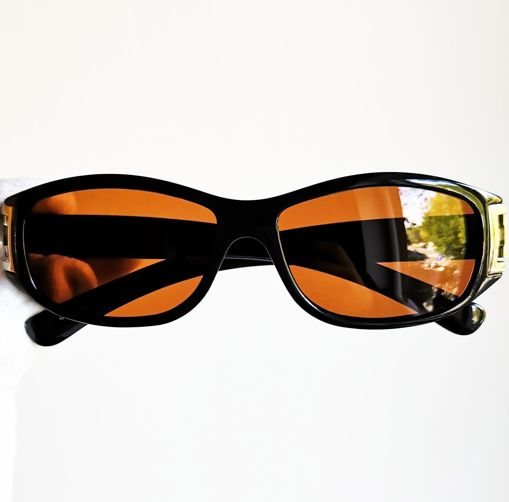 YVES SAINT LAURENT Vintage Ysl Sunglasses Black Oval 6005/s  display picture 1