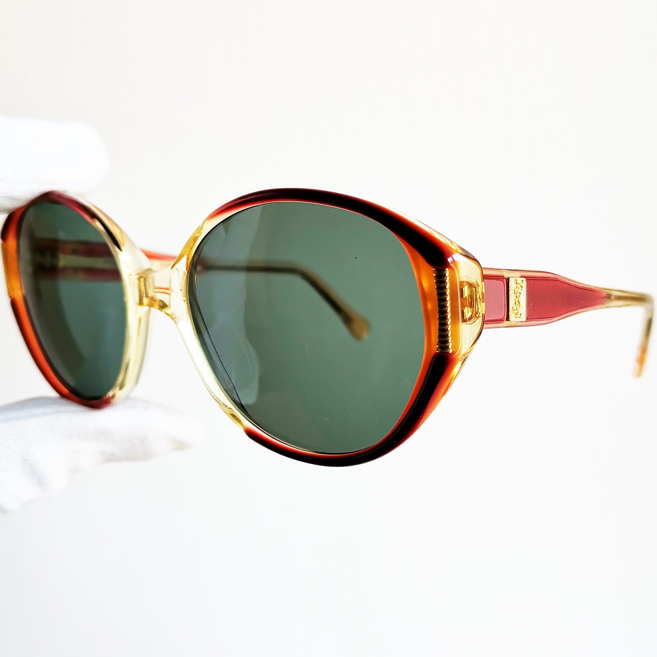 ysl round sunglasses