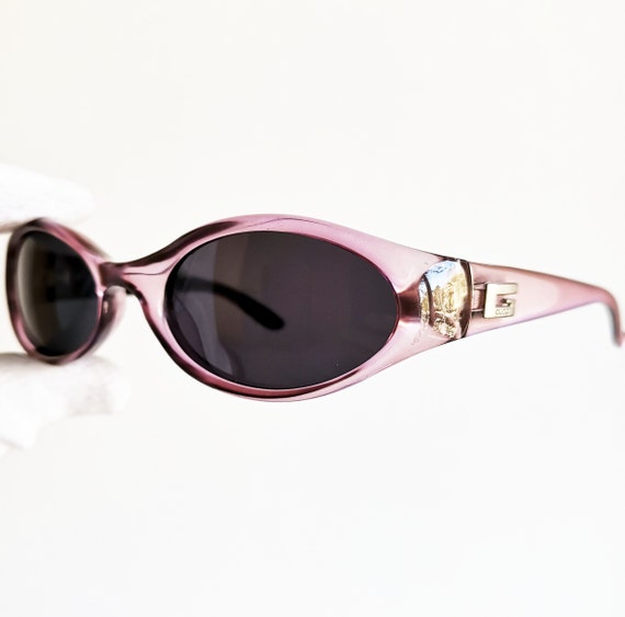 gucci pink clear glasses