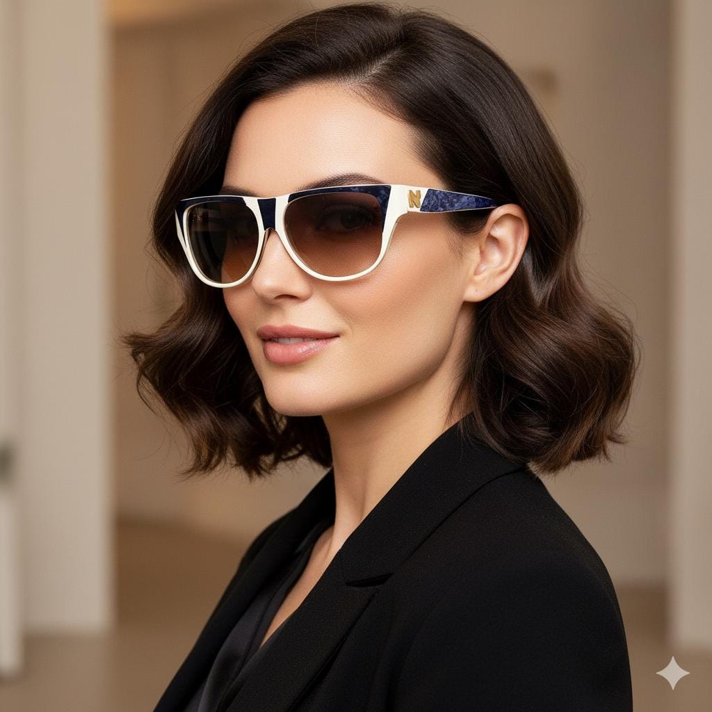 80s Flat Top Sunglasses - Etsy display picture 1