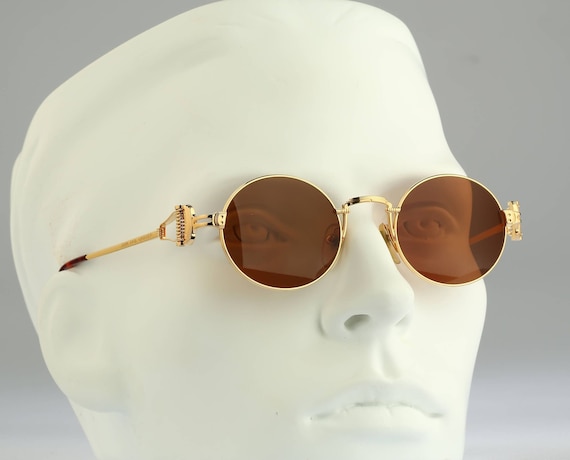Jean Paul GAULTIER Vintage Sunglasses Jpg Round Oval Jean Paul GAULTIER Vintage Sunglasses Jpg Round Oval