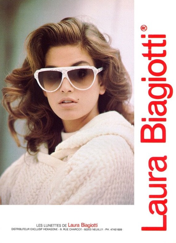 LAURA BIAGIOTTI Vintage sunglasses rare square ma… - image 7