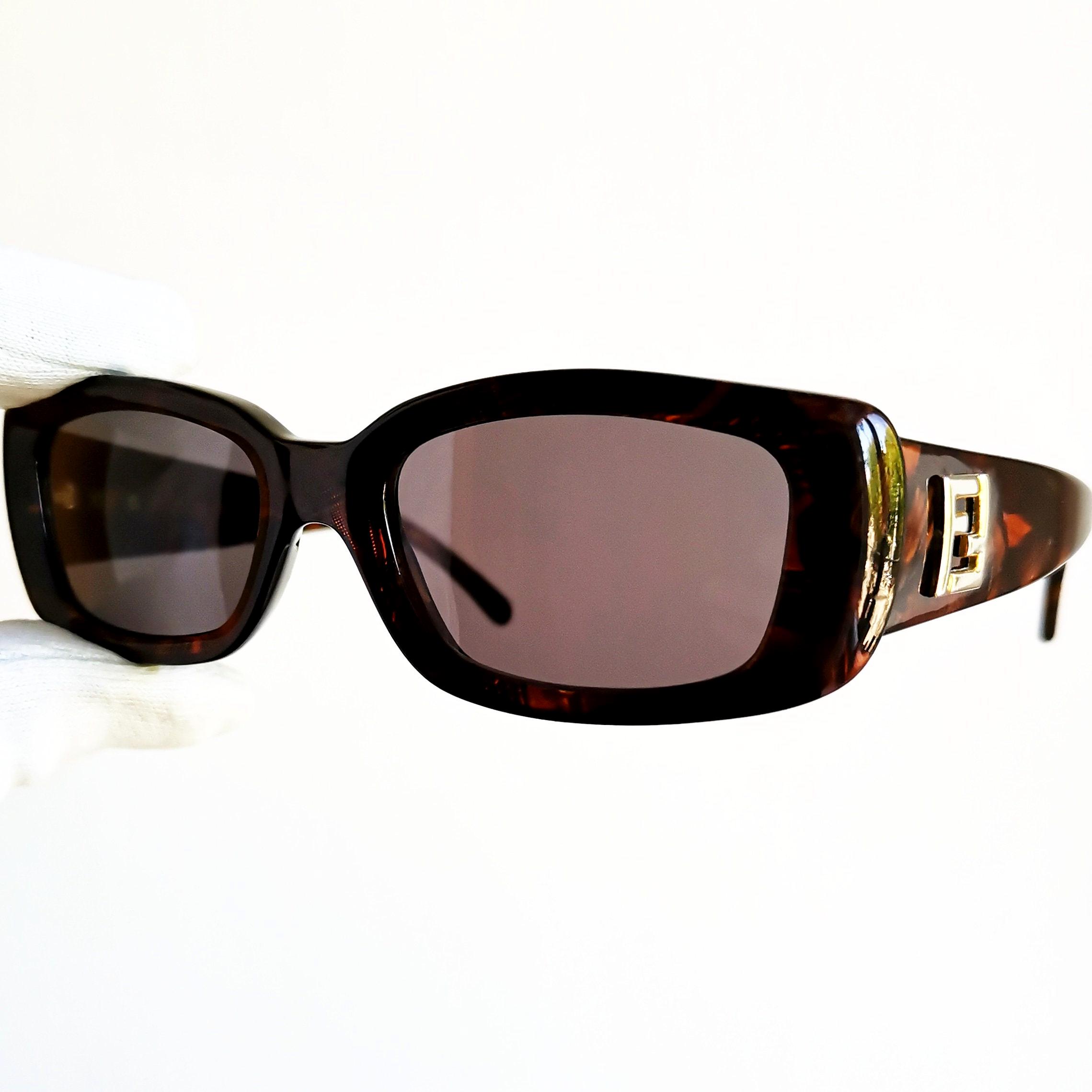 【FENDI】 メタルゴールドロゴ Vintage Sunglasses Fendi Gold Logo Sunglasses – Treasures of NYC