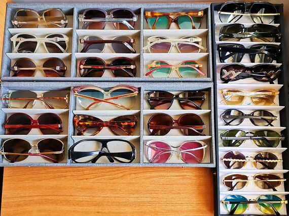 YVES SAINT LAURENT vintage Ysl gafas de sol oval pequeño - Etsy España