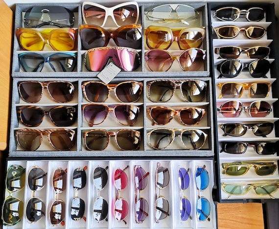 DIOR vintage sunglasses rare oversize big round p… - image 8